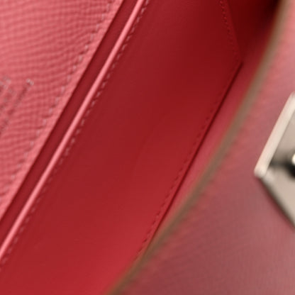 Hermes Epsom Kelly Pochette Clutch Rose Confetti 12 of 13