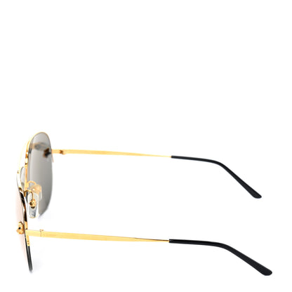 Cartier Panthere De Cartier Aviator Sunglasses Gold 3 of 7