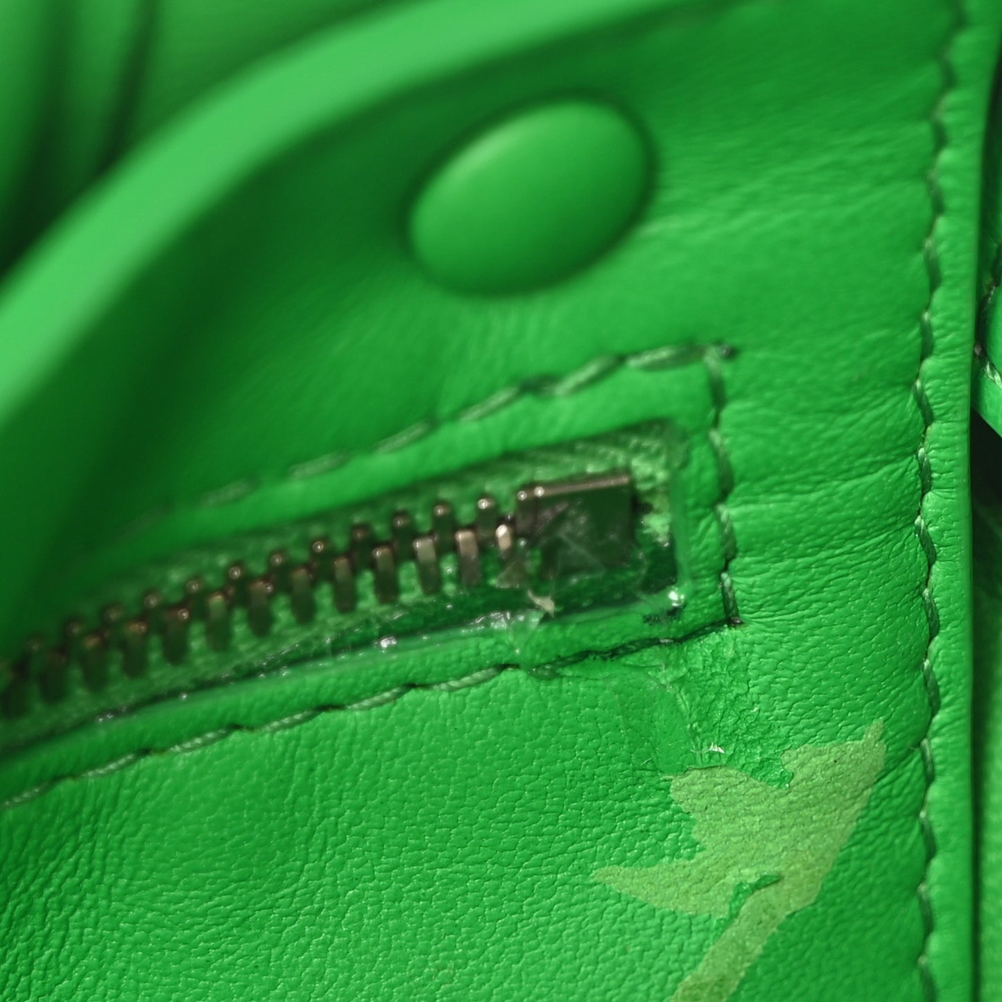 Nappa Maxi Intreccio Padded Cassette Crossbody Bag Parakeet