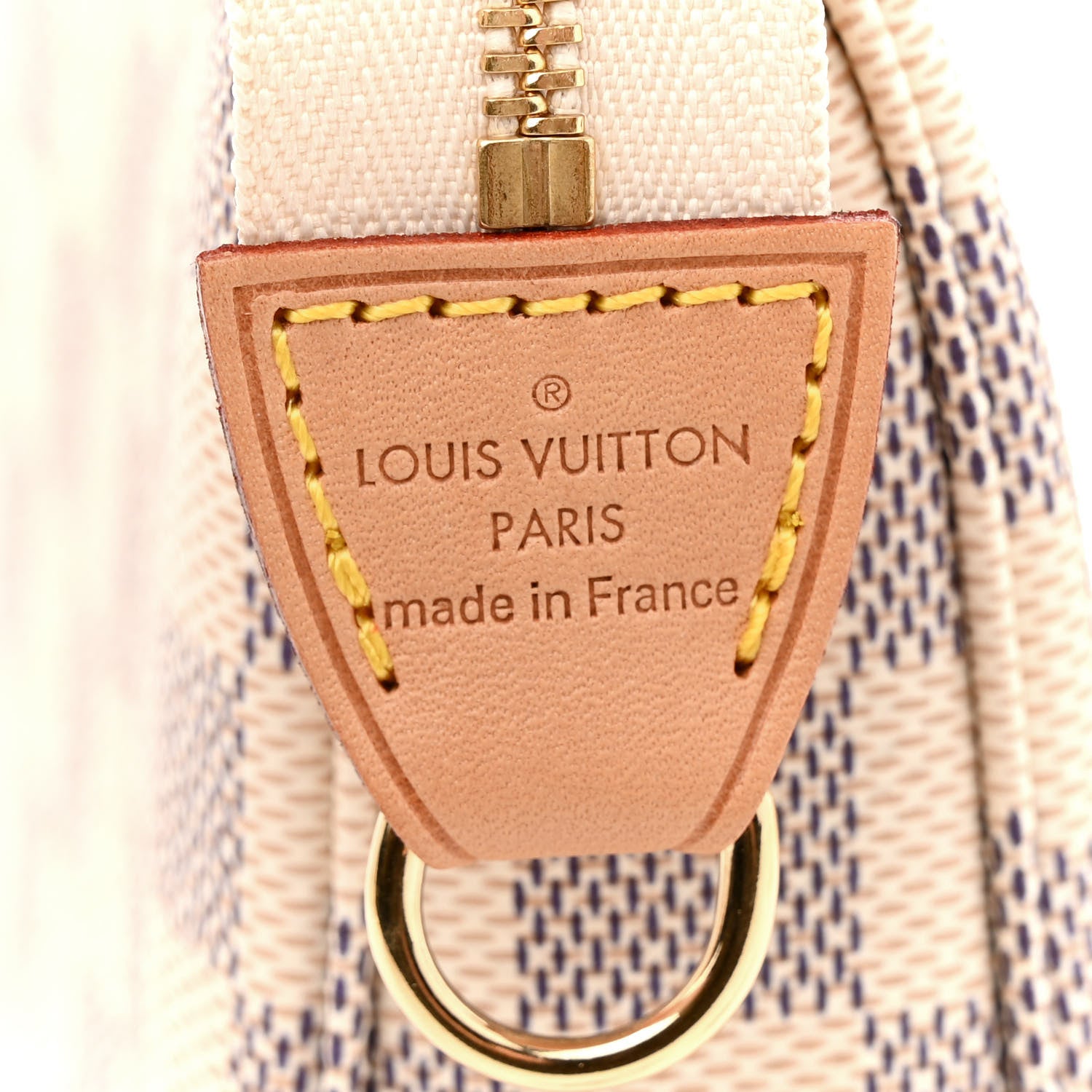Louis Vuitton Damier Azur Pochette Accessories NM 6 of 10