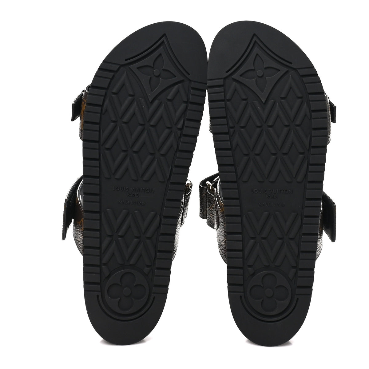 Louis Vuitton Monogram Bom Dia Mule Sandals 40 Black 6 of 9