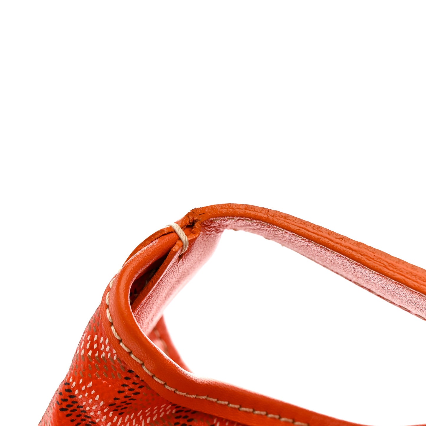 Goyardine Fidji Zip Hobo Orange