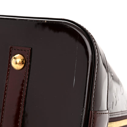 Louis Vuitton Vernis Alma GM Amarante 11 of 11