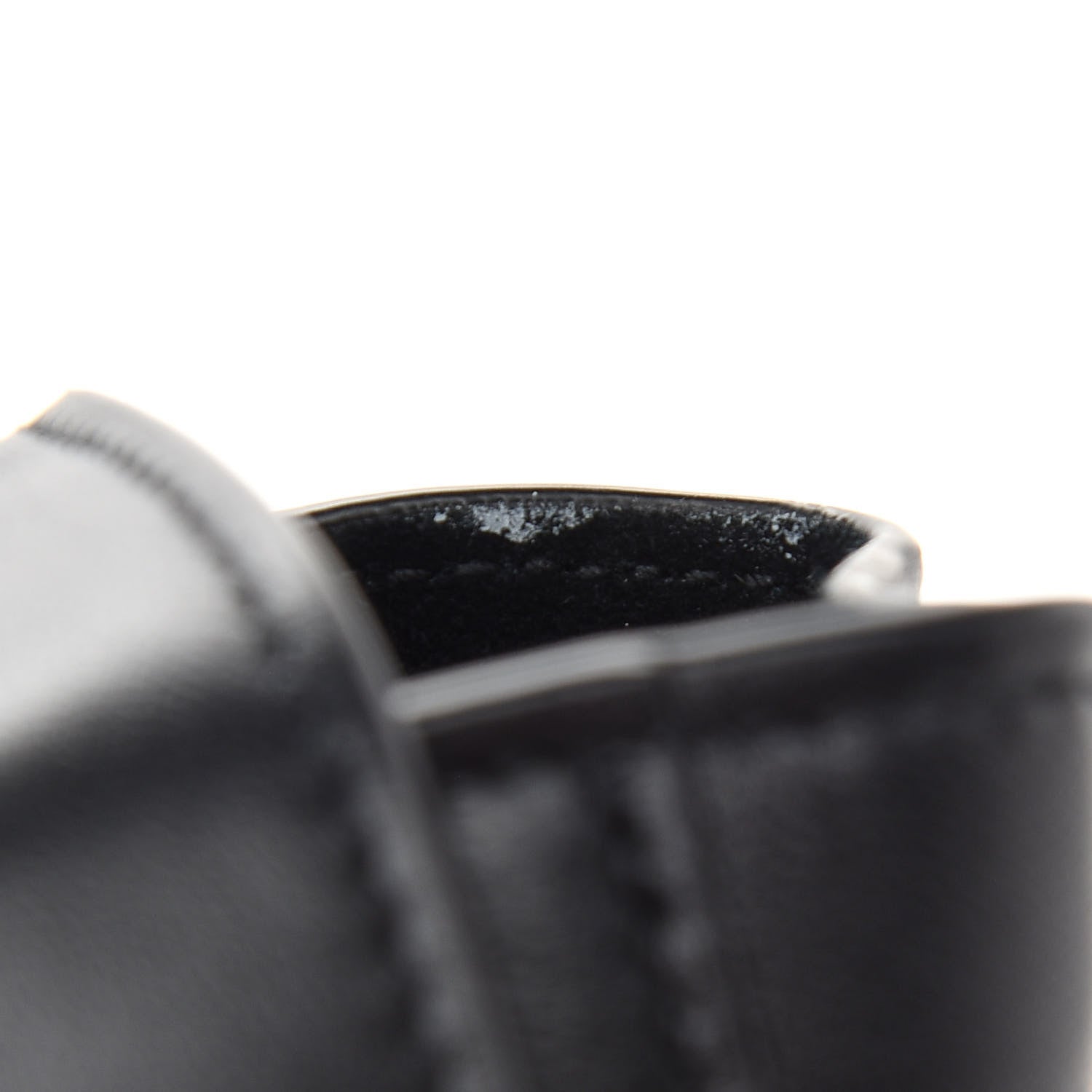 Saint Laurent Smooth Calfskin Suede Medium Reversible Monogram Kate Satchel Black 16 of 16