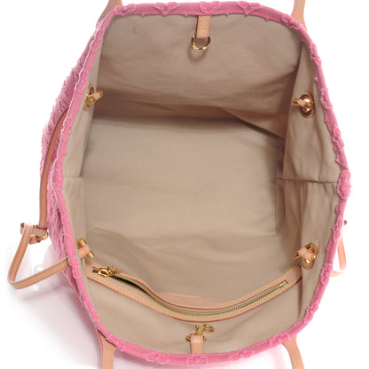 Louis Vuitton Monogram Stone Cruise Neverfull MM Pink 5 of 7