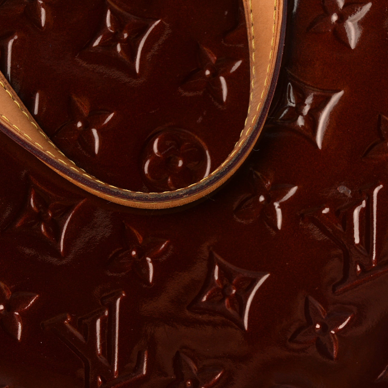 Louis Vuitton Vernis Brea MM Rouge Fauviste 12 of 14