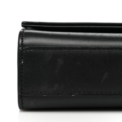 Saint Laurent Smooth Calfskin Medium Classic Monogram Kate Tassel Satchel Black 13 of 14