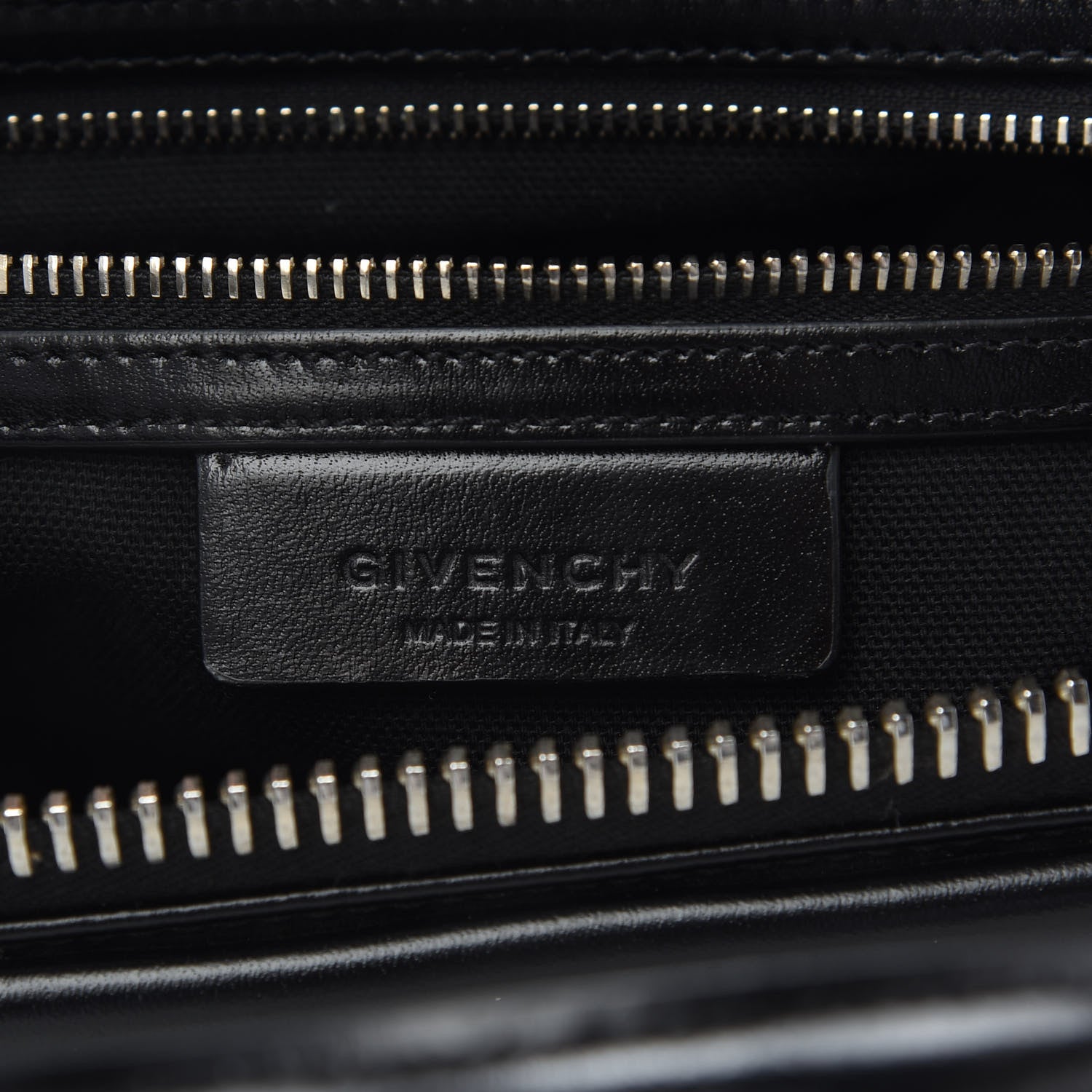 Givenchy Shiny Lord Calfskin Medium Antigona Black 6 of 9