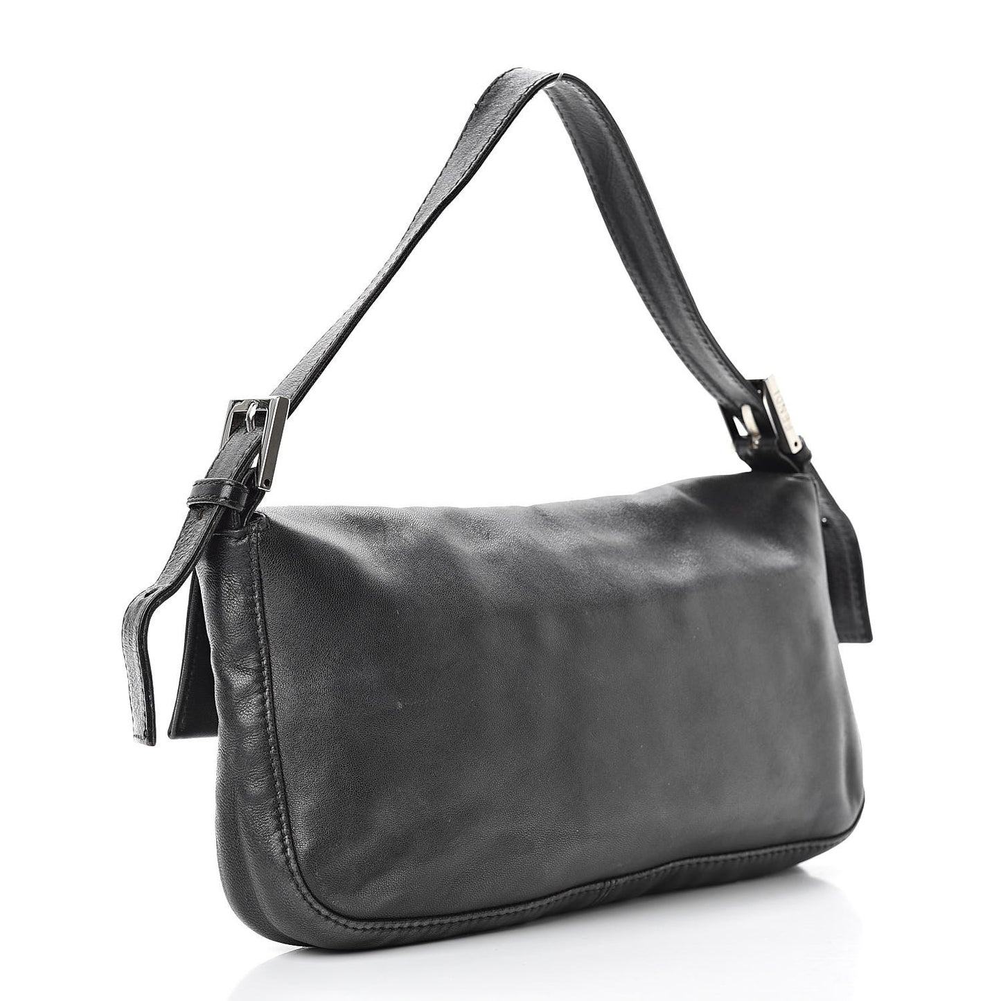 Calfskin Baguette Black