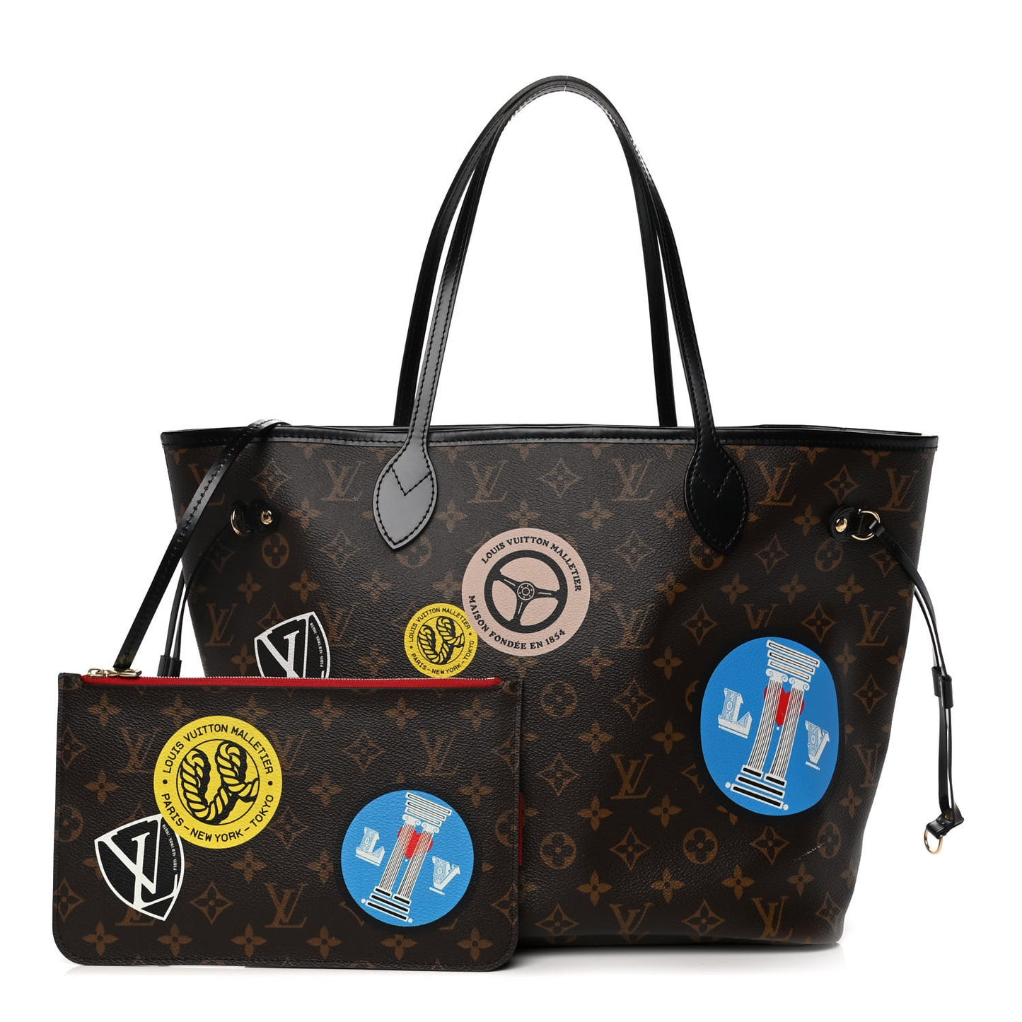 Monogram World Tour Neverfull MM