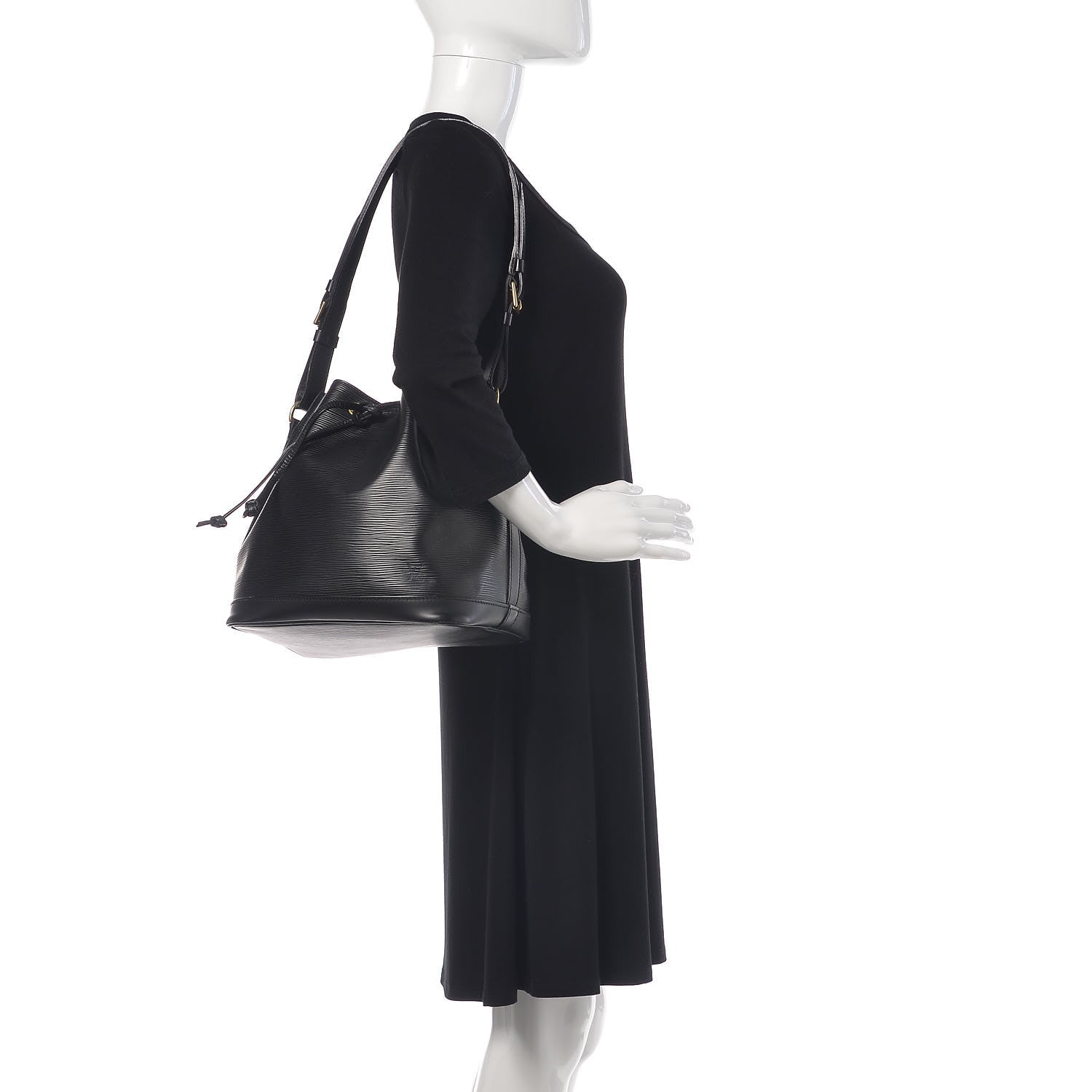 Louis Vuitton Epi Noe Black 2 of 12
