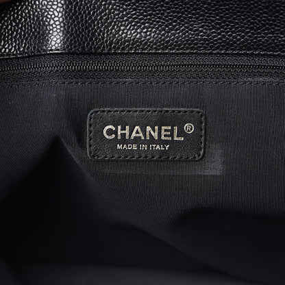 Chanel Caviar Quilted Grand Shopping Tote GST Black 6 of 11