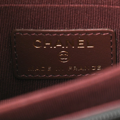 Chanel Caviar Quilted Mini Wallet On Chain WOC Black 6 of 11