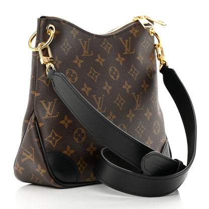 Louis Vuitton Monogram Odeon PM Black 3 of 10