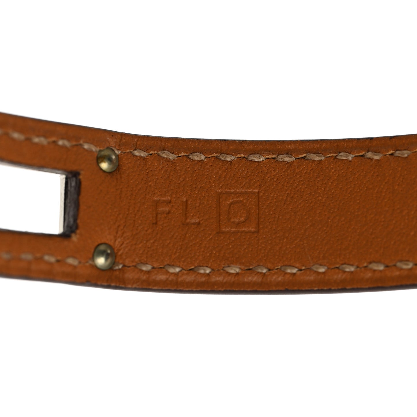 Swift Kelly Double Tour Bracelet M Etain