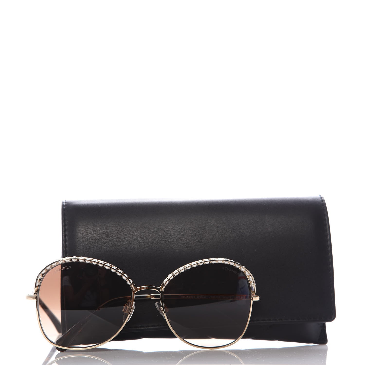 Chanel Pearl Sunglasses 4246-H Tortoise 8 of 8