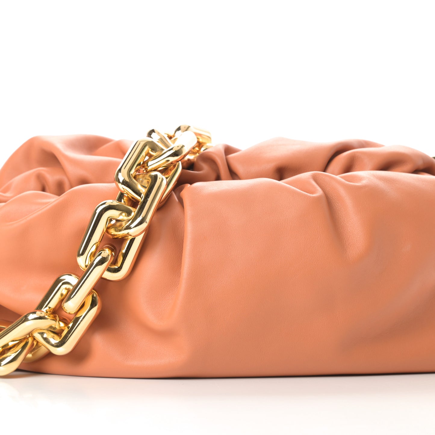 Calfskin The Pouch Chain Clay