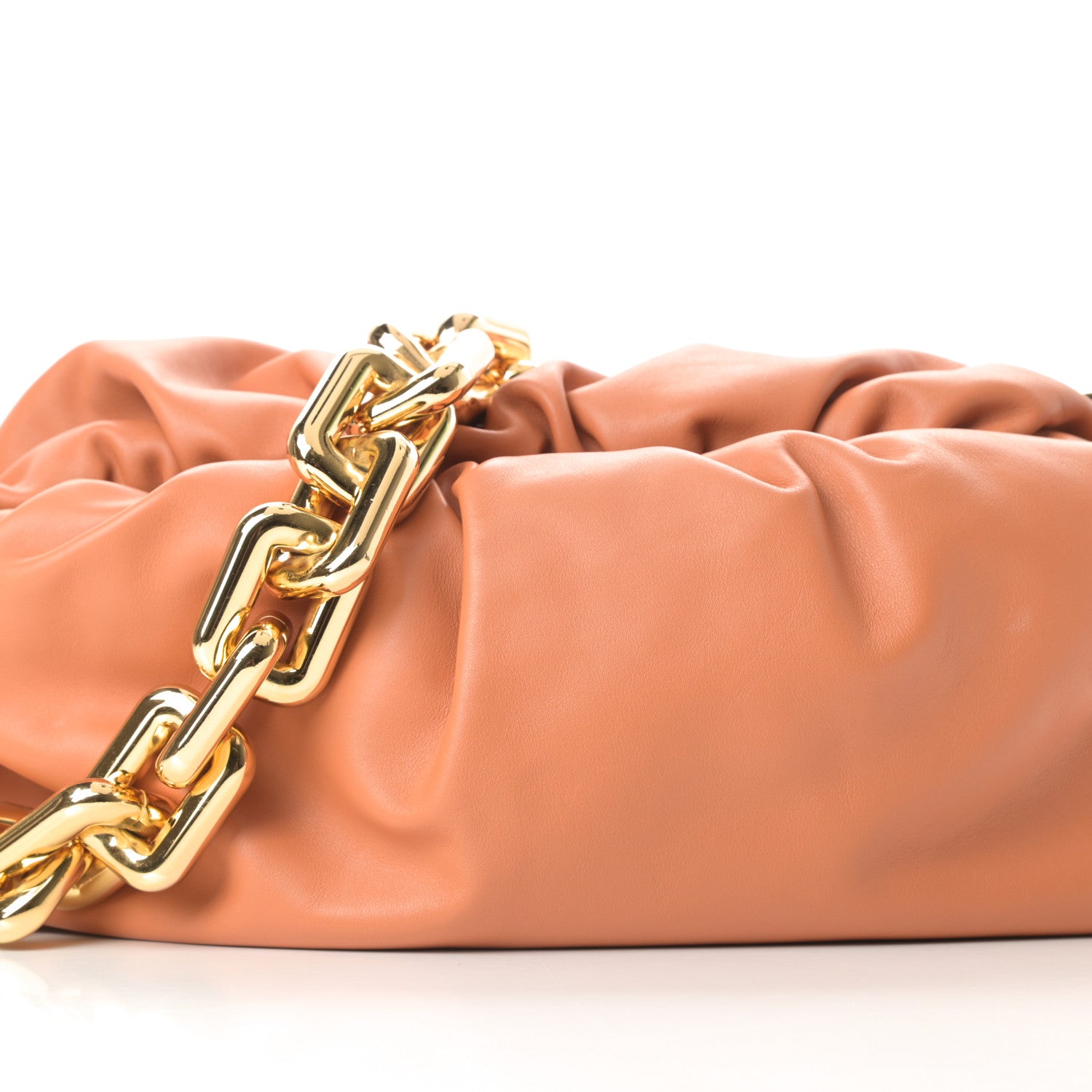 Bottega Veneta Calfskin The Pouch Chain Clay 8 of 12