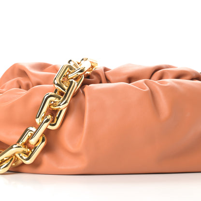 Bottega Veneta Calfskin The Pouch Chain Clay 8 of 12