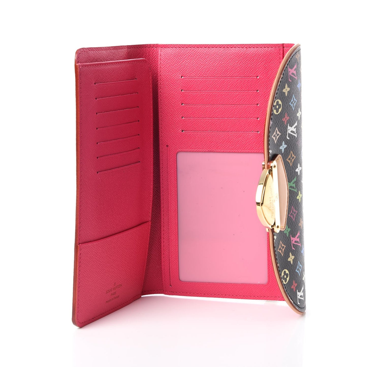 Monogram Multicolor Eugenie Wallet Black Grenade