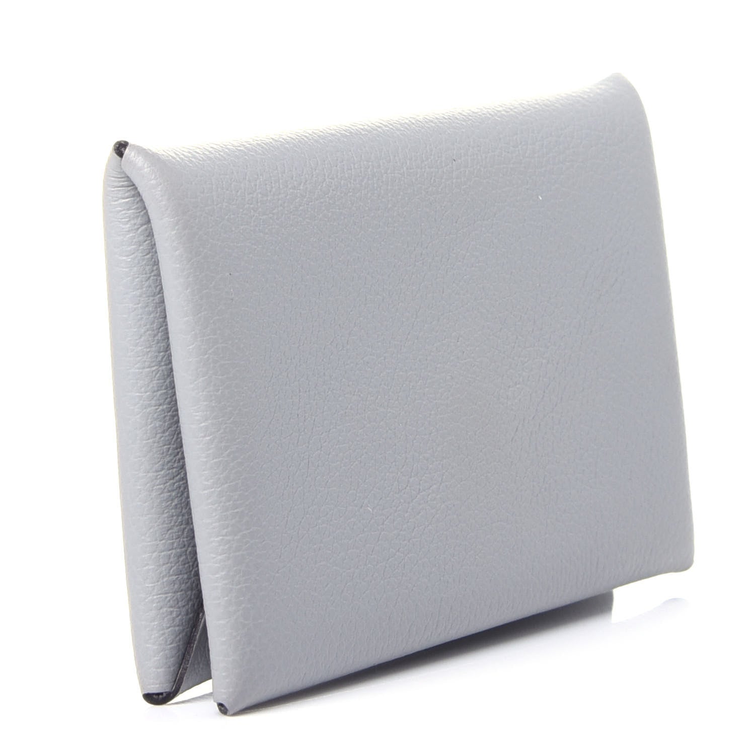 Hermes Evercolor Calvi Card Case Bleu Glacier 2 of 10