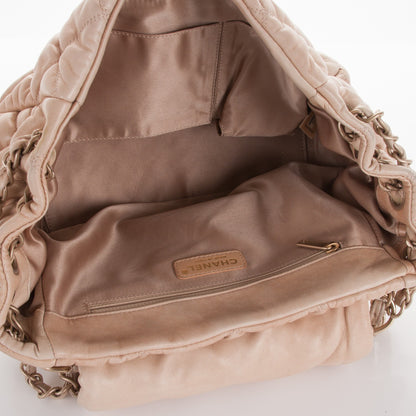 Chanel Lambskin Bubble Quilt Accordion Flap Beige 5 of 7