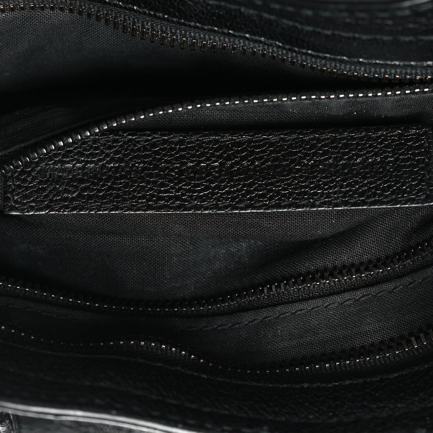 Balenciaga Chevre Black Metallic Edge Hardware S City Black 8 of 12