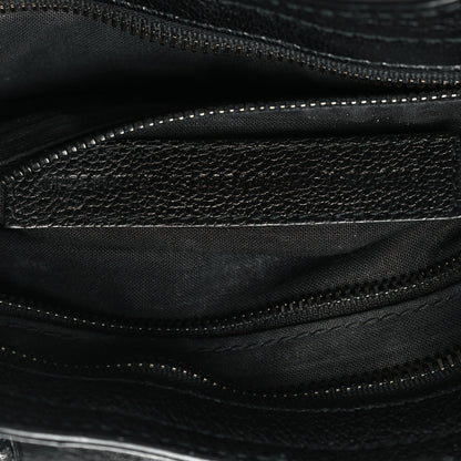 Balenciaga Chevre Black Metallic Edge Hardware S City Black 8 of 12