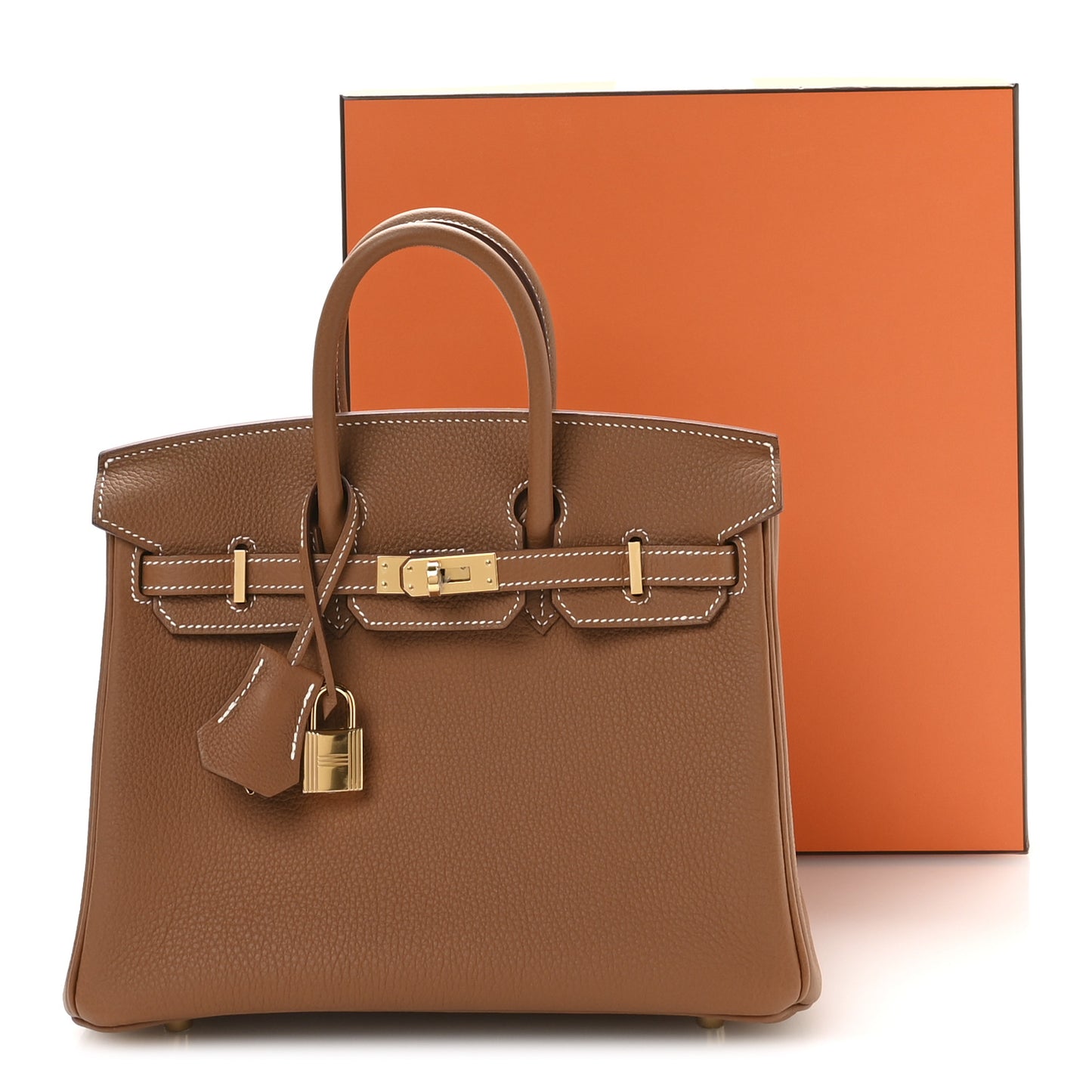 Togo Birkin 25 Gold