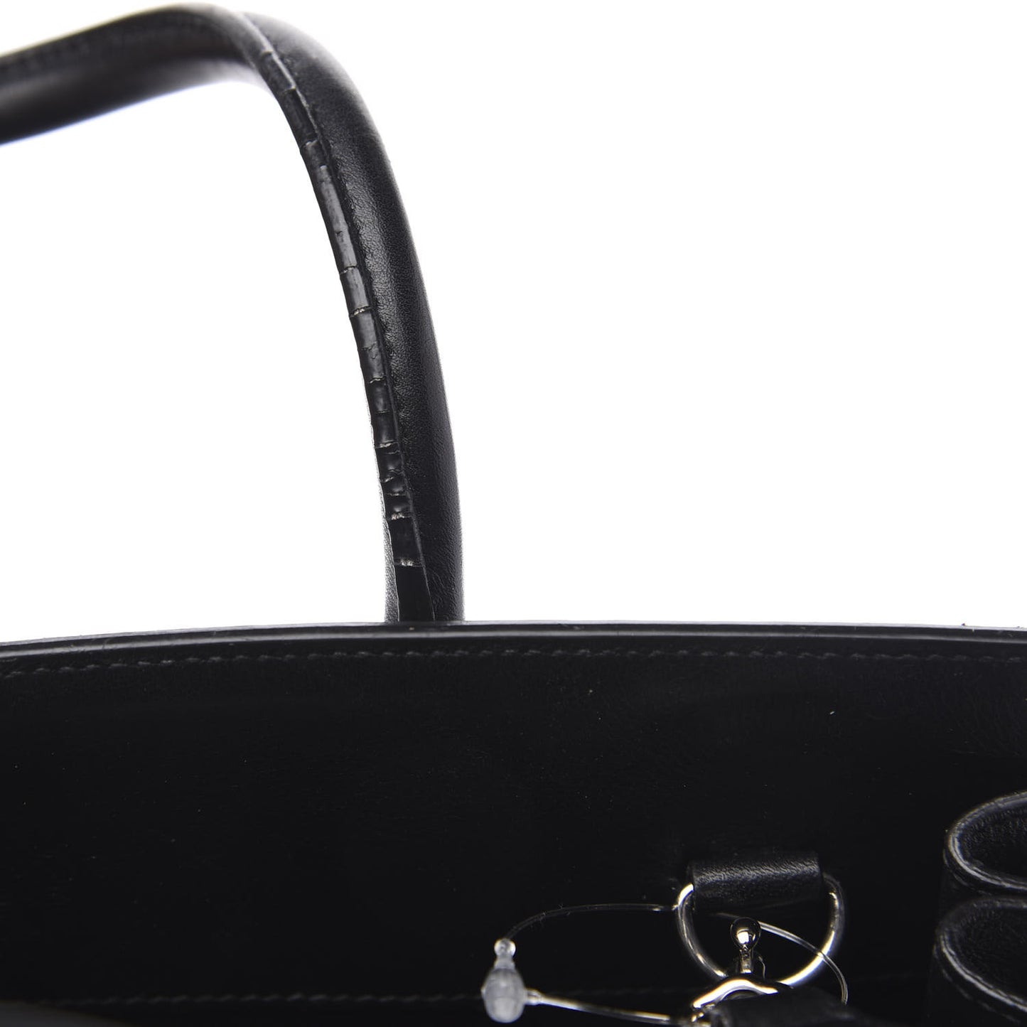 Calfskin Patchwork Baby Sac De Jour Black Multi