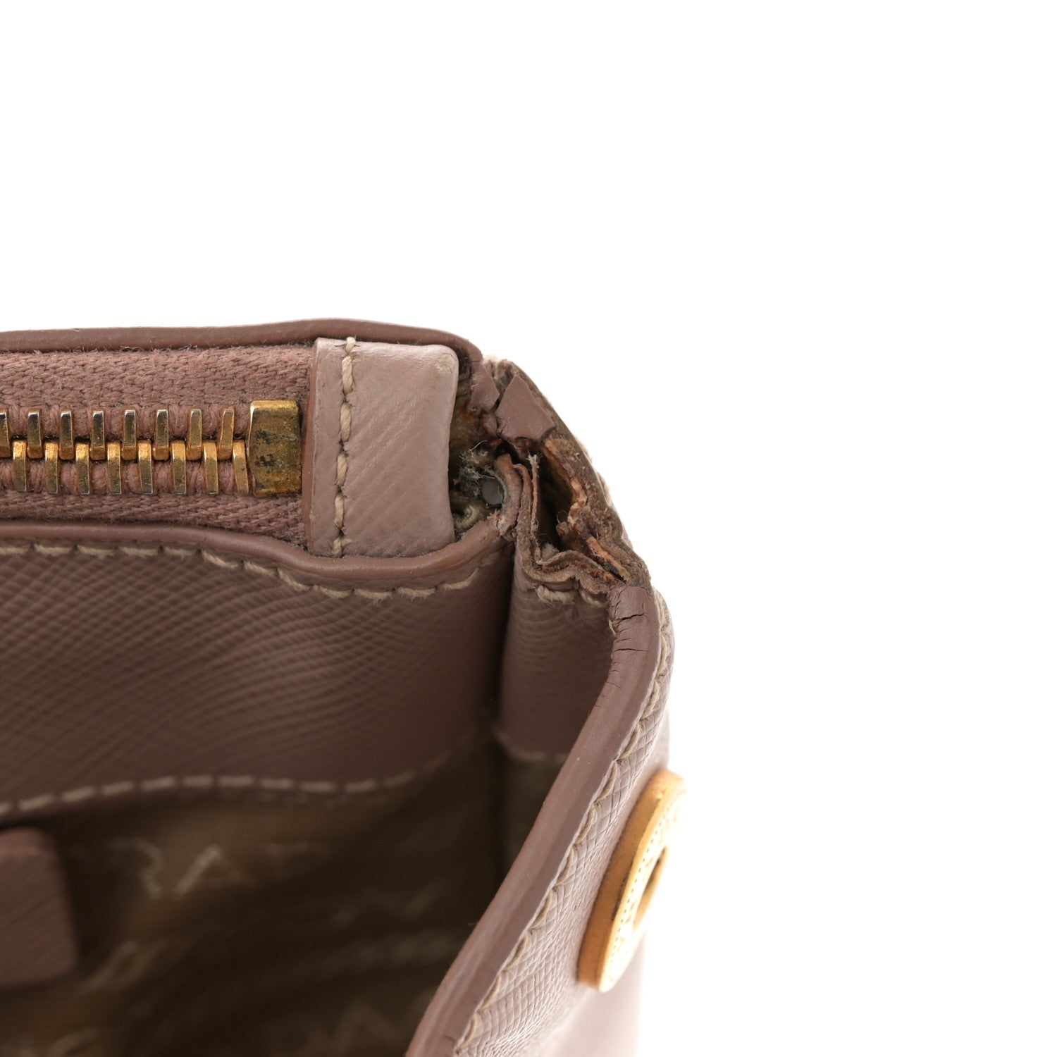 Prada Saffiano Large Galleria Double Zip Tote Cipria 14 of 19