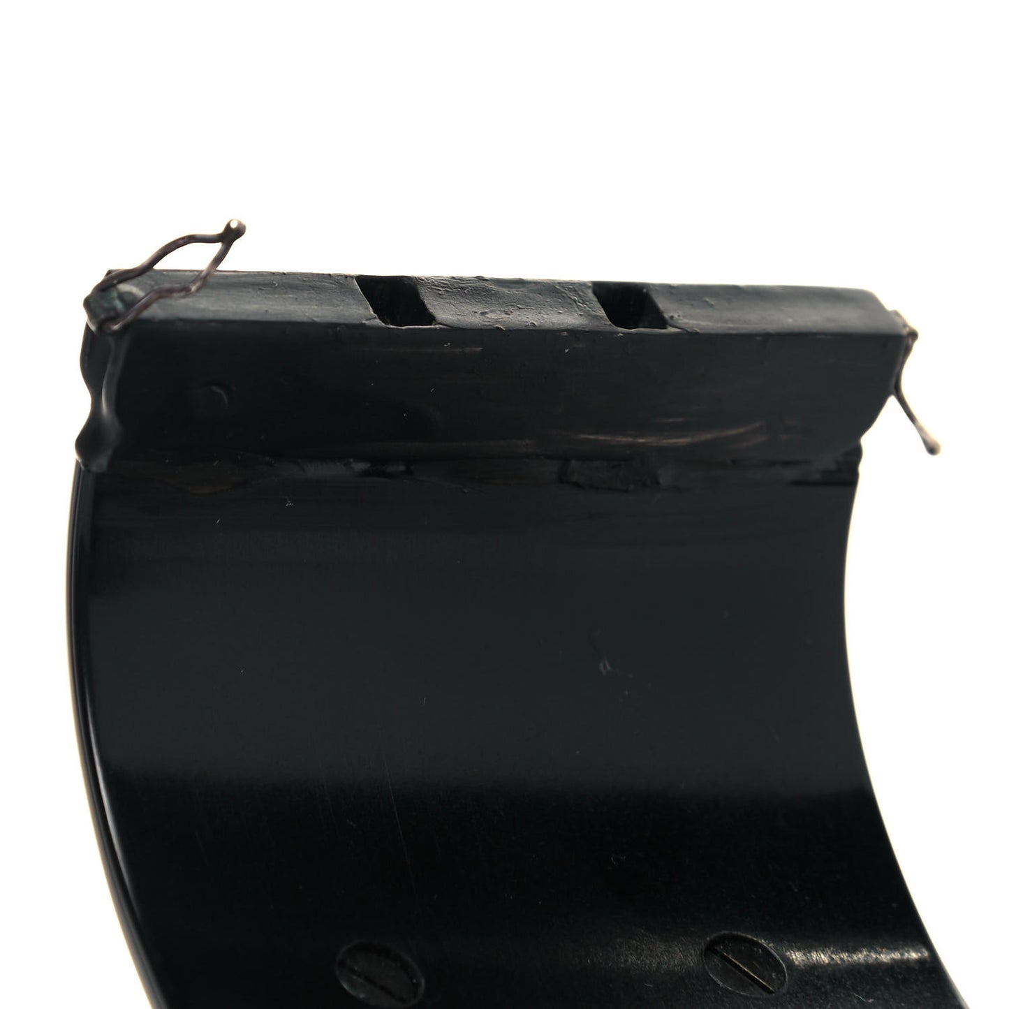Crystal Marquise CC Logo Cuff Bracelet Black Multicolor