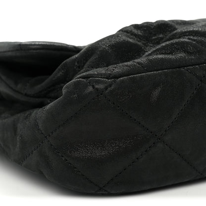Chanel Iridescent Calfskin Quilted East West Flap Black 9 of 10