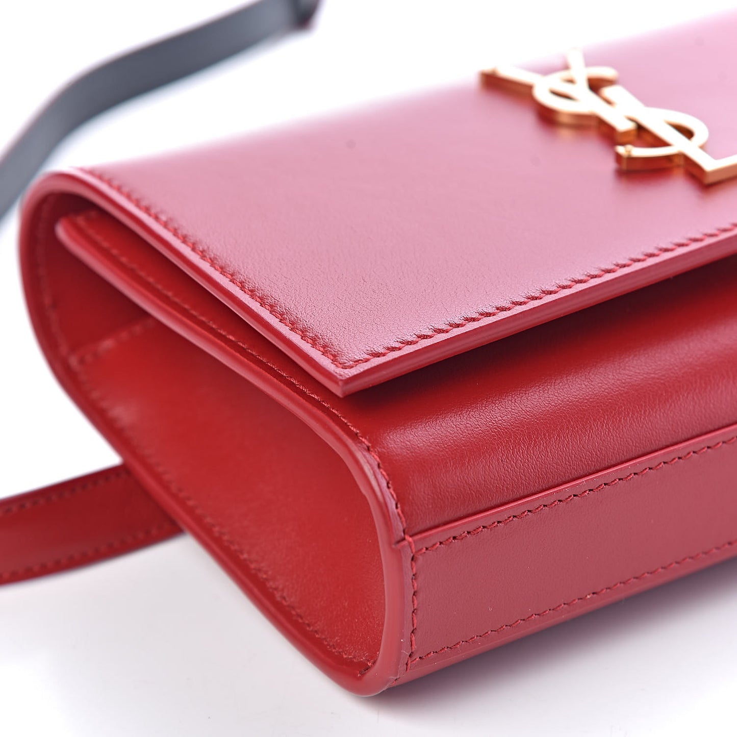 Smooth Calfskin Monogram Kate Belt Bag Red