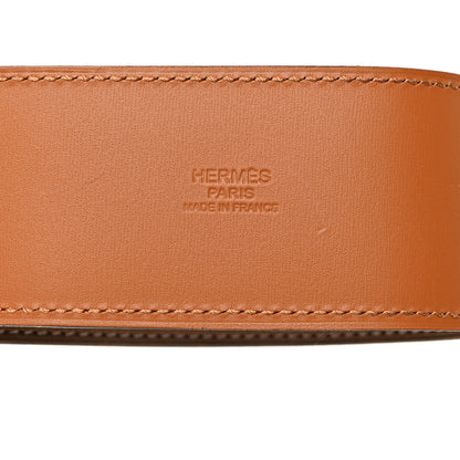 Hermes Taurillon Gaucho Collier De Chien CDC Belt 85 Muscade 7 of 8
