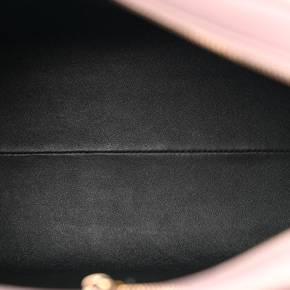 Saint Laurent Smooth Calfskin Small Monogram Cabas Pink 5 of 13