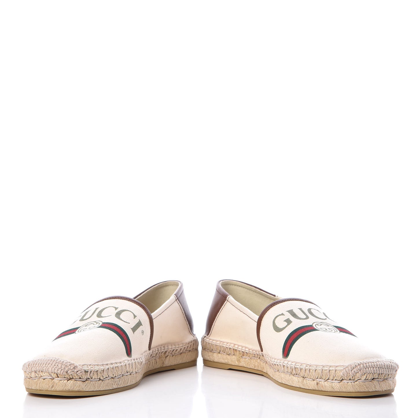 Canvas Miro Soft Calfskin Logo Mens Espadrilles 6 Greggio Cuir