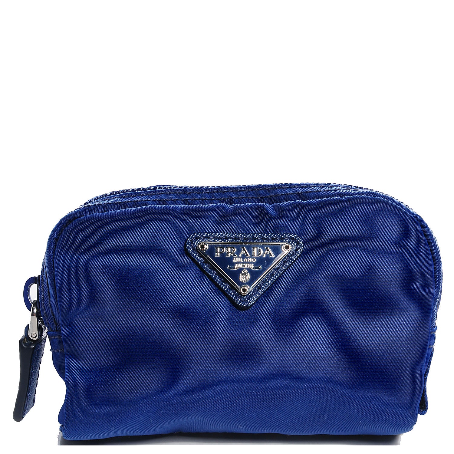 Prada Nylon Vela Cosmetic Pouch Bleuette 1 of 12