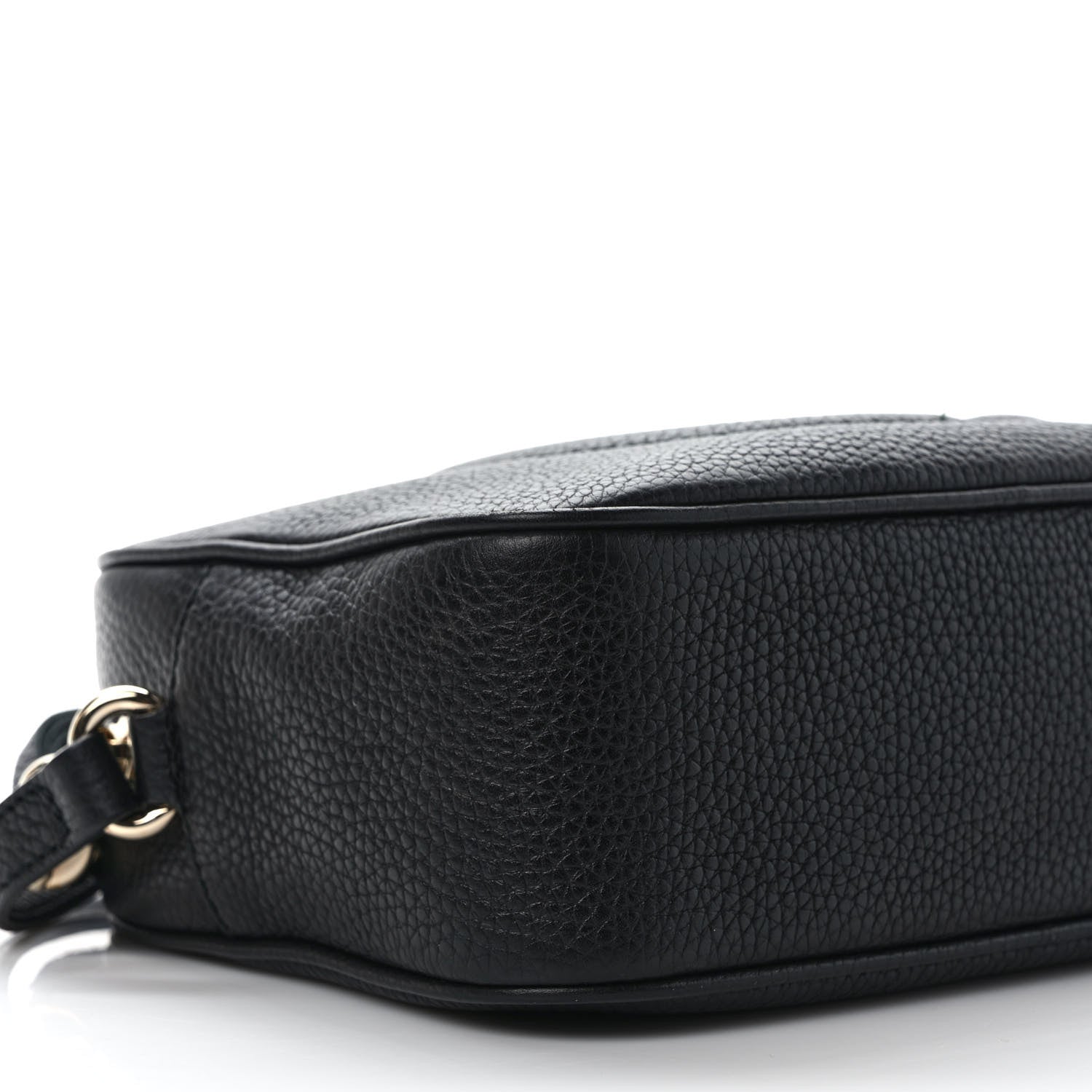 Gucci Pebbled Calfskin Small Soho Disco Bag Black 8 of 9