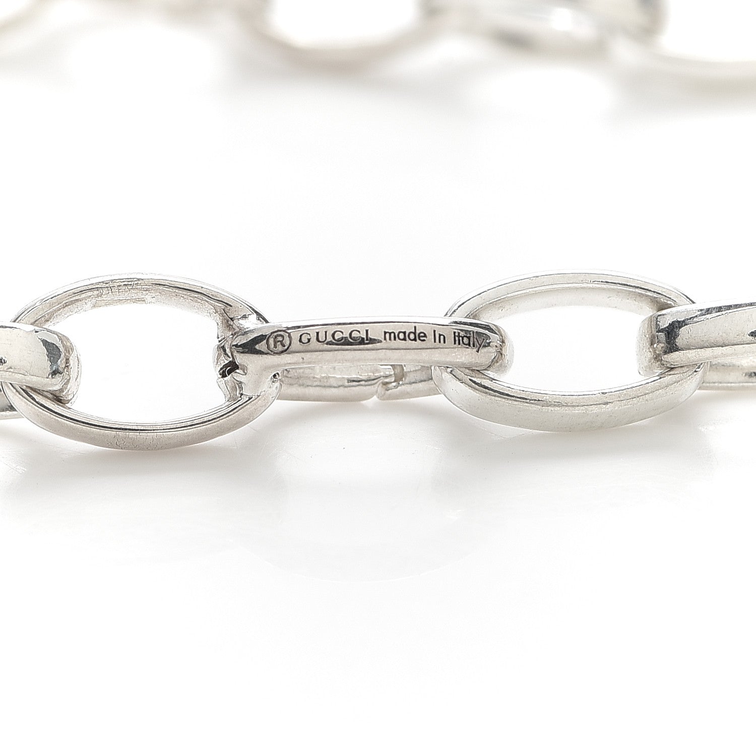 Gucci Sterling Silver Link Bracelet 4 of 4