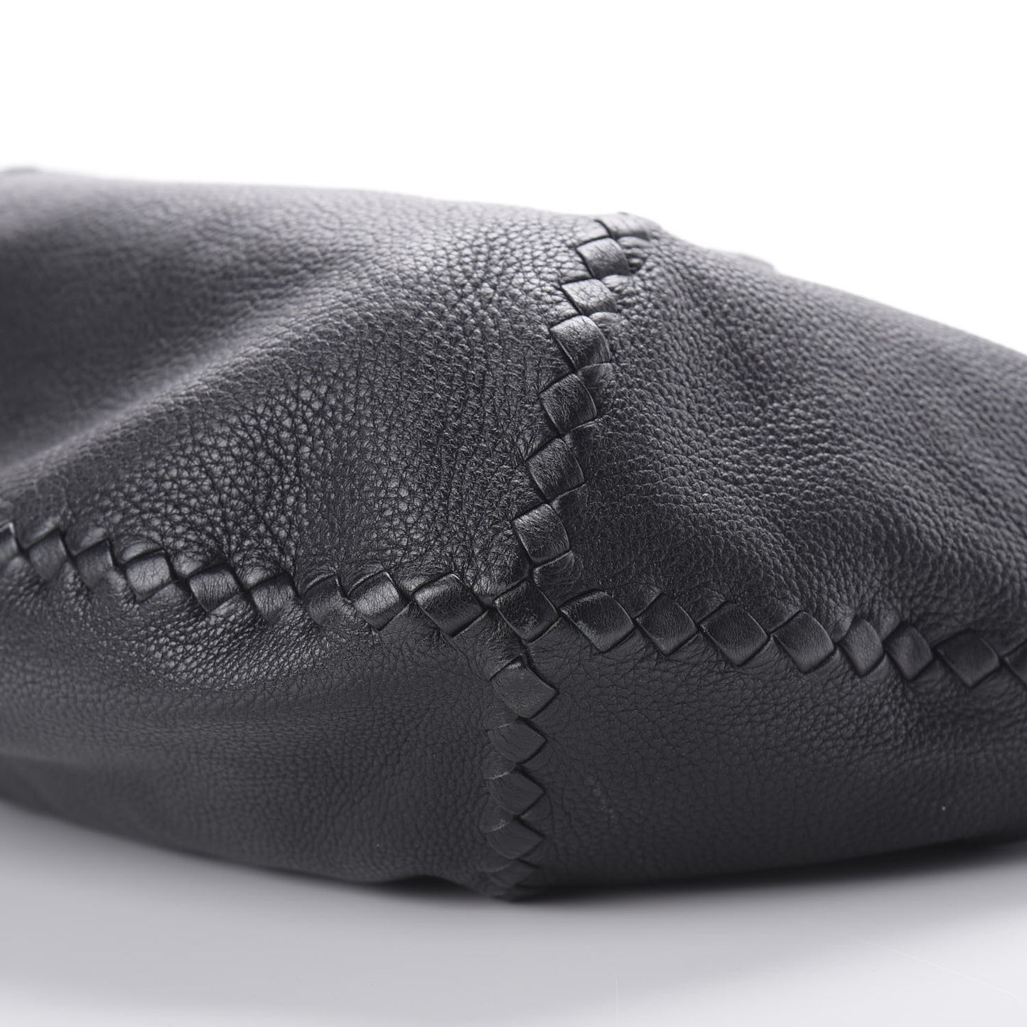 Cervo Deerskin Large Hobo Black