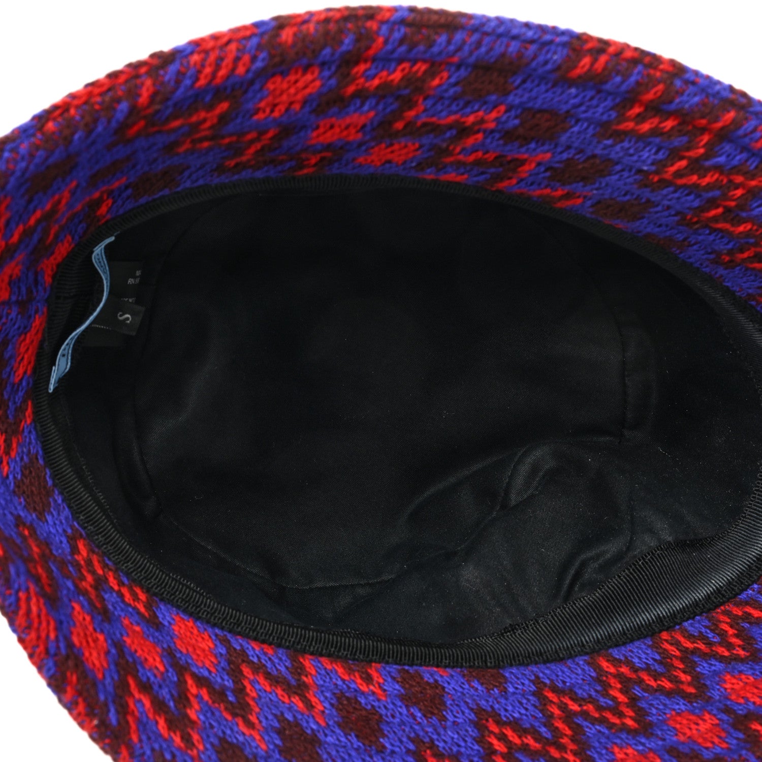 Prada Shetland Chevron Racing Logo Womens Bucket Hat S 7 of 8