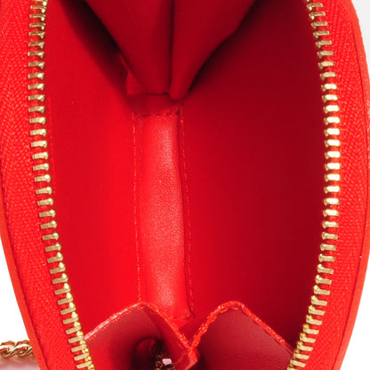 Louis Vuitton Vernis Roses Chapeau Coin Purse Orange Sunset 8 of 8
