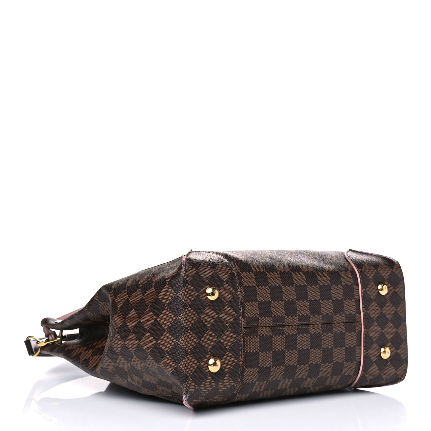 Damier Ebene Caissa Hobo Rose Ballerine