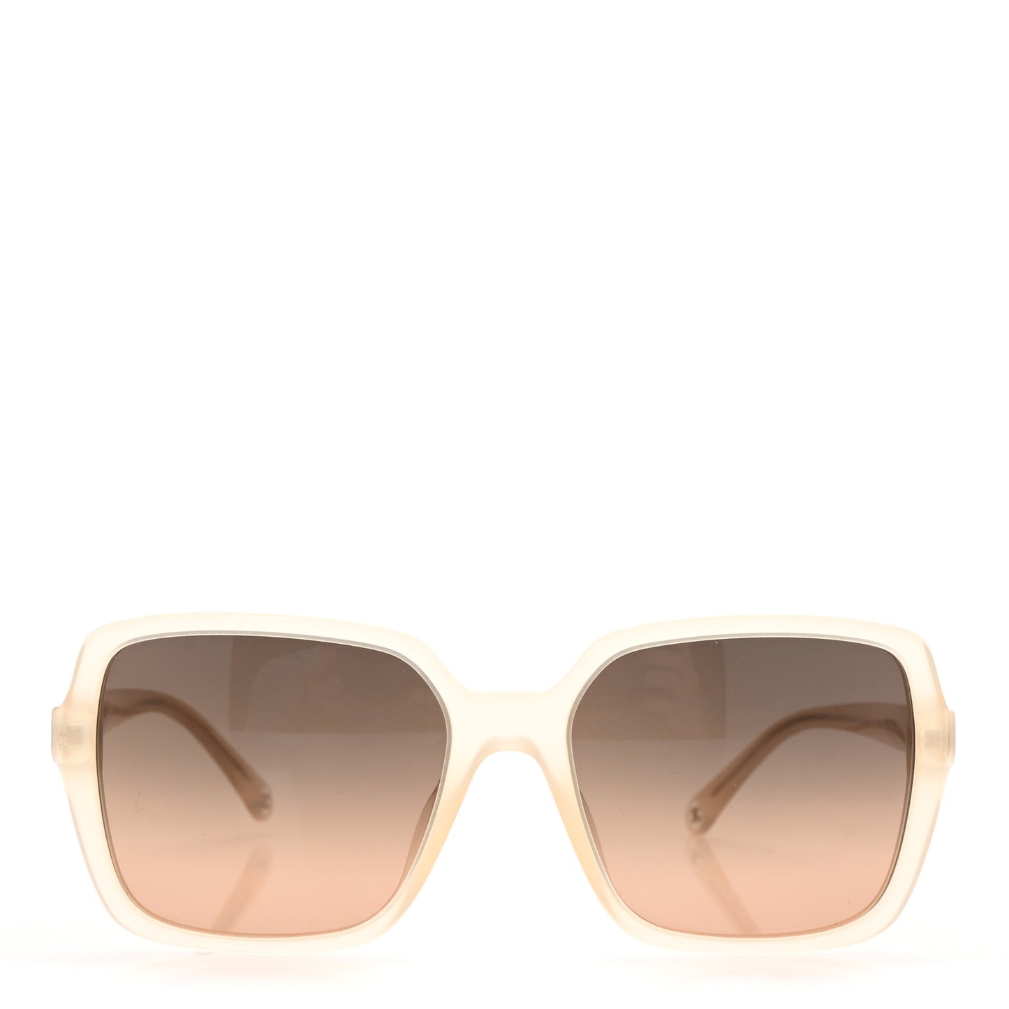 Acetate Square Sunglasses 5505 Light Brown