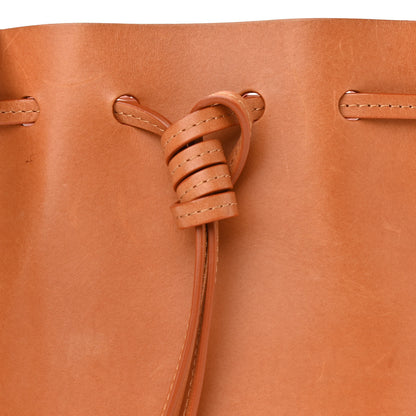 Mansur Gavriel Vegetable Tanned Calfskin Mini Bucket Bag Camello Rosa 8 of 14