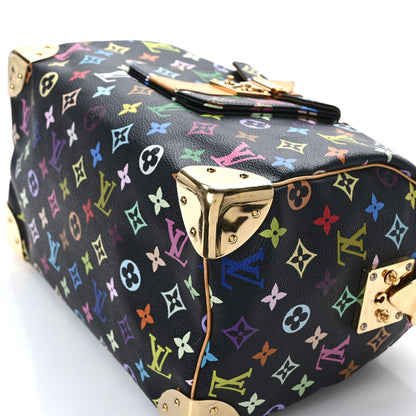 Louis Vuitton Monogram Multicolor Speedy 30 Black 12 of 16