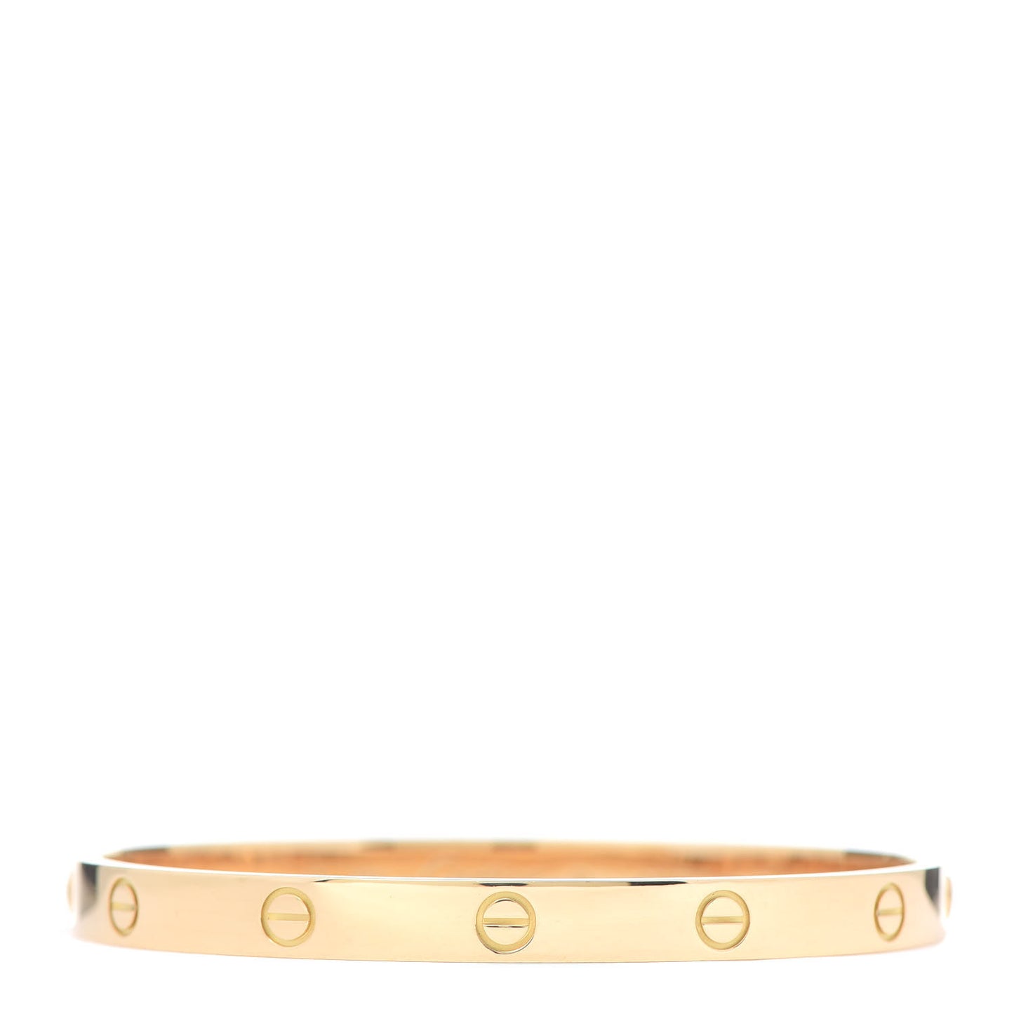 18K Yellow Gold LOVE Bracelet 19