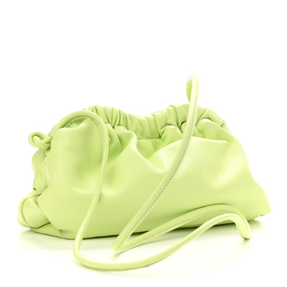 Mansur Gavriel Lambskin Mini Cloud Clutch Mint 3 of 9