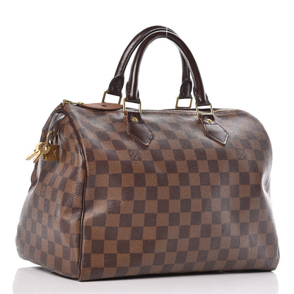 Louis Vuitton Damier Ebene Speedy 30 3 of 20